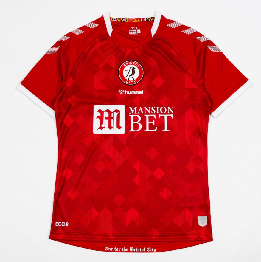 2021/22 Bristol City Home Kit Soccer Jersey